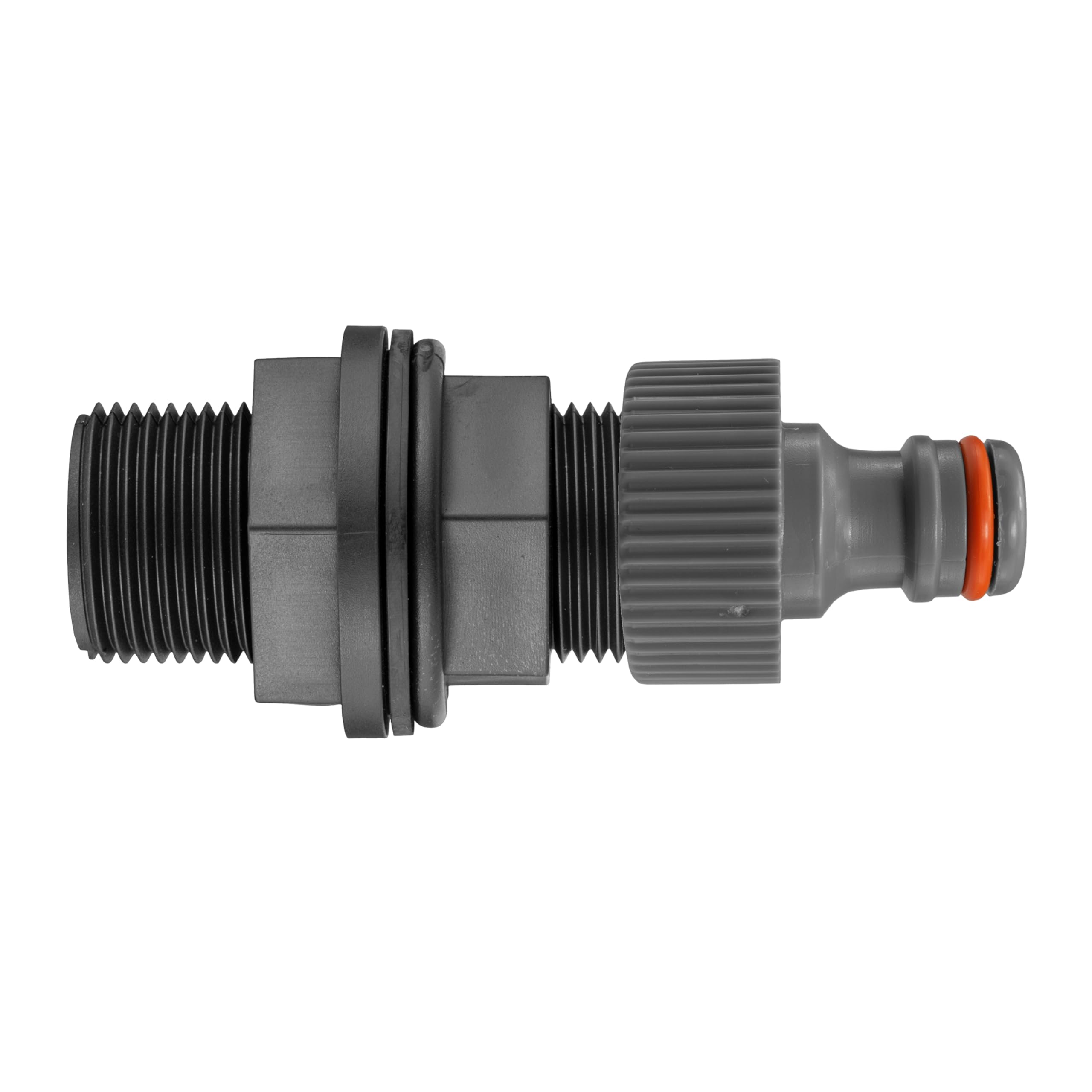 Cost Wise Women's Black 3/4" Water Butt/Rain Barrel/Storage Tank Adaptor + Universal Garden Hose Connector (3/4" Bsp)