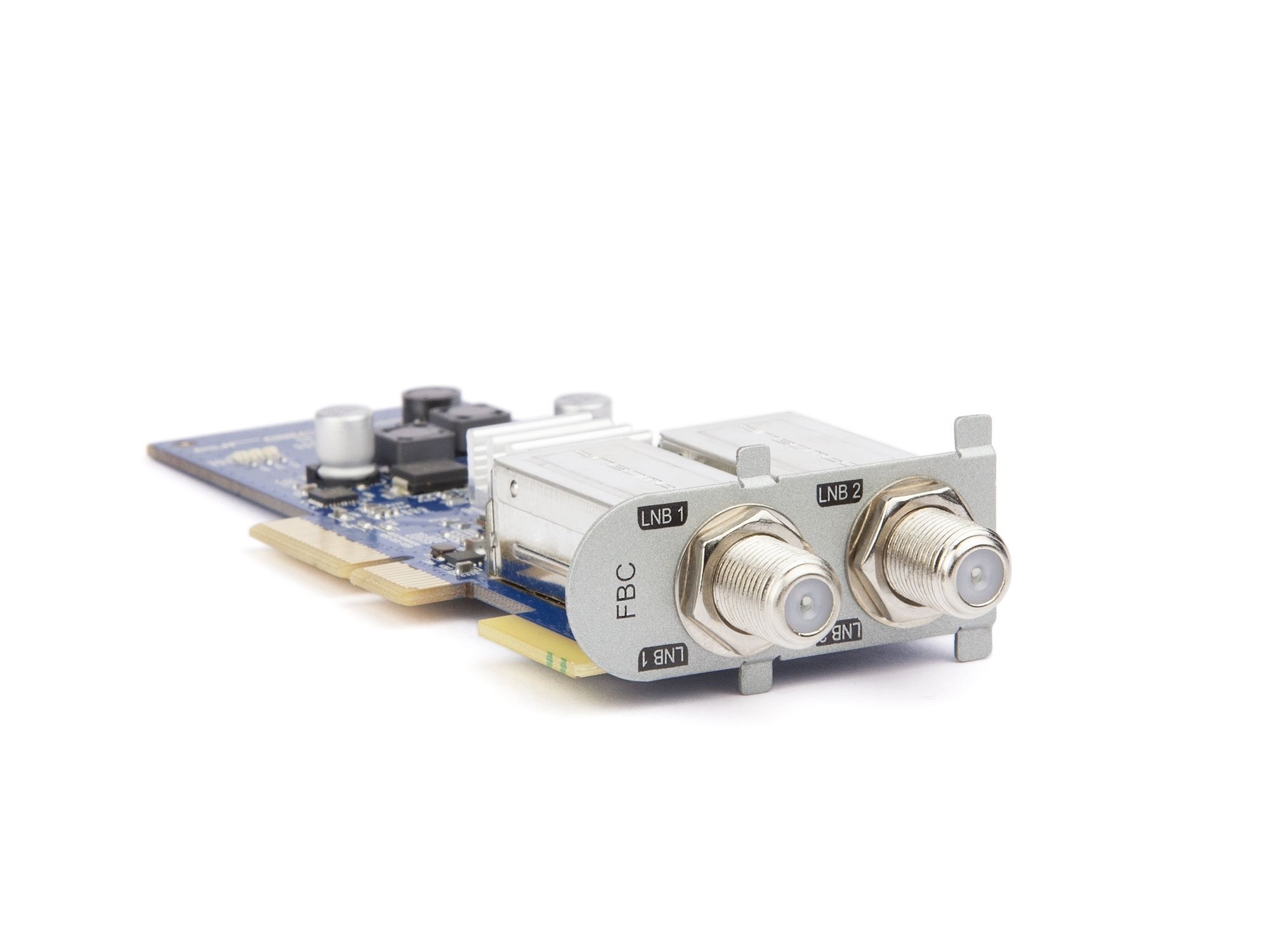 Dreambox 13070 DVB-S2 FBC Twin Tuner, 8 démodulateurs argentés