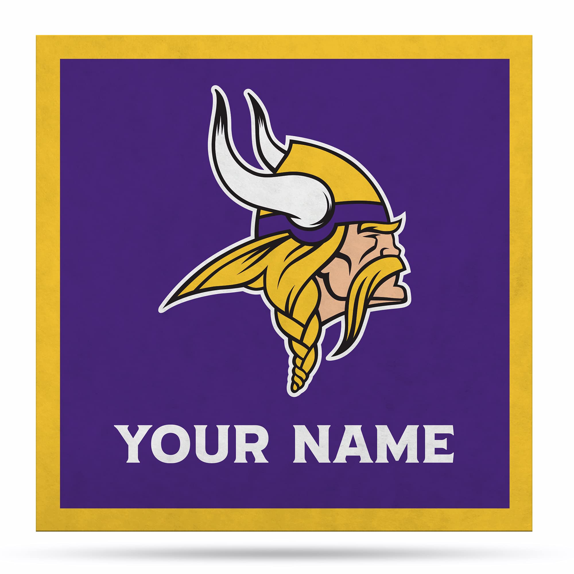 Rico Industries NFL Football Minnesota Vikings Personalized 35
