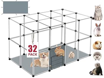 Amazon.com: 32 Panels Small Animal Playpen, 48