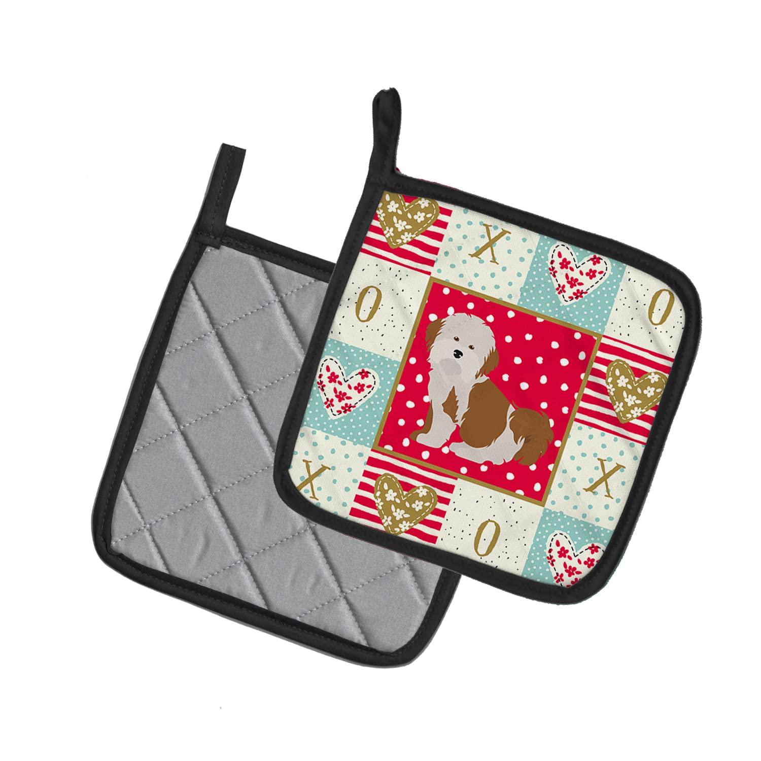 Caroline's Treasures CK5842PTHD Havanese #2 Love Topflappen, 7,5HX7,5W, Mehrfarbig