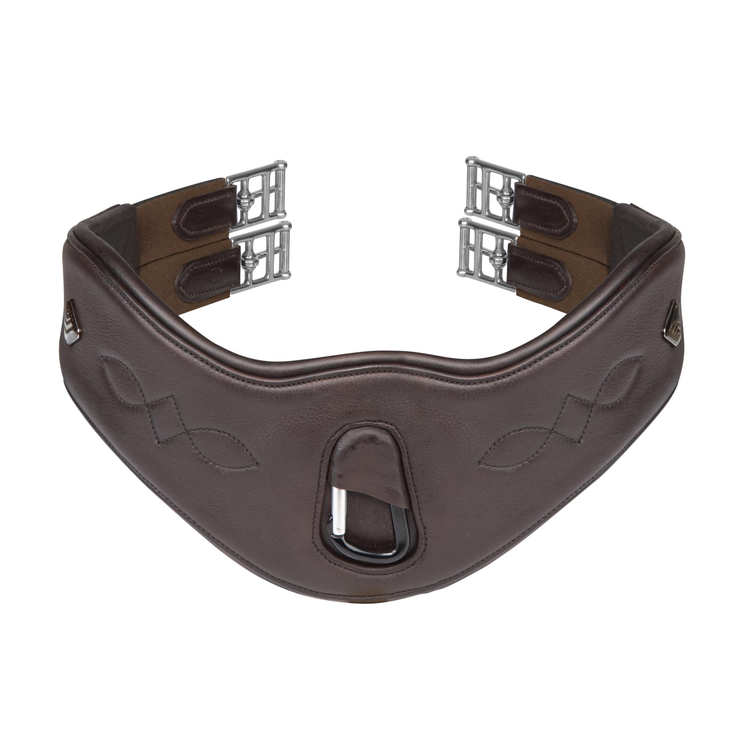Shires Lusso Anatomical Girth (Havana, 38")