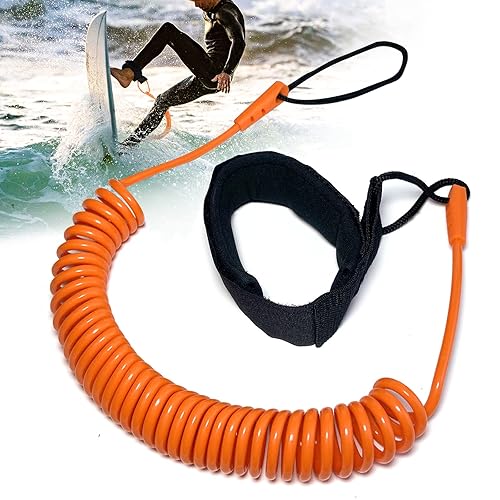 10 Pieds Leash Planche de Surf,Paddle,Sup,Laisse pour Kayak,Bodyboard,Stand Up Paddle