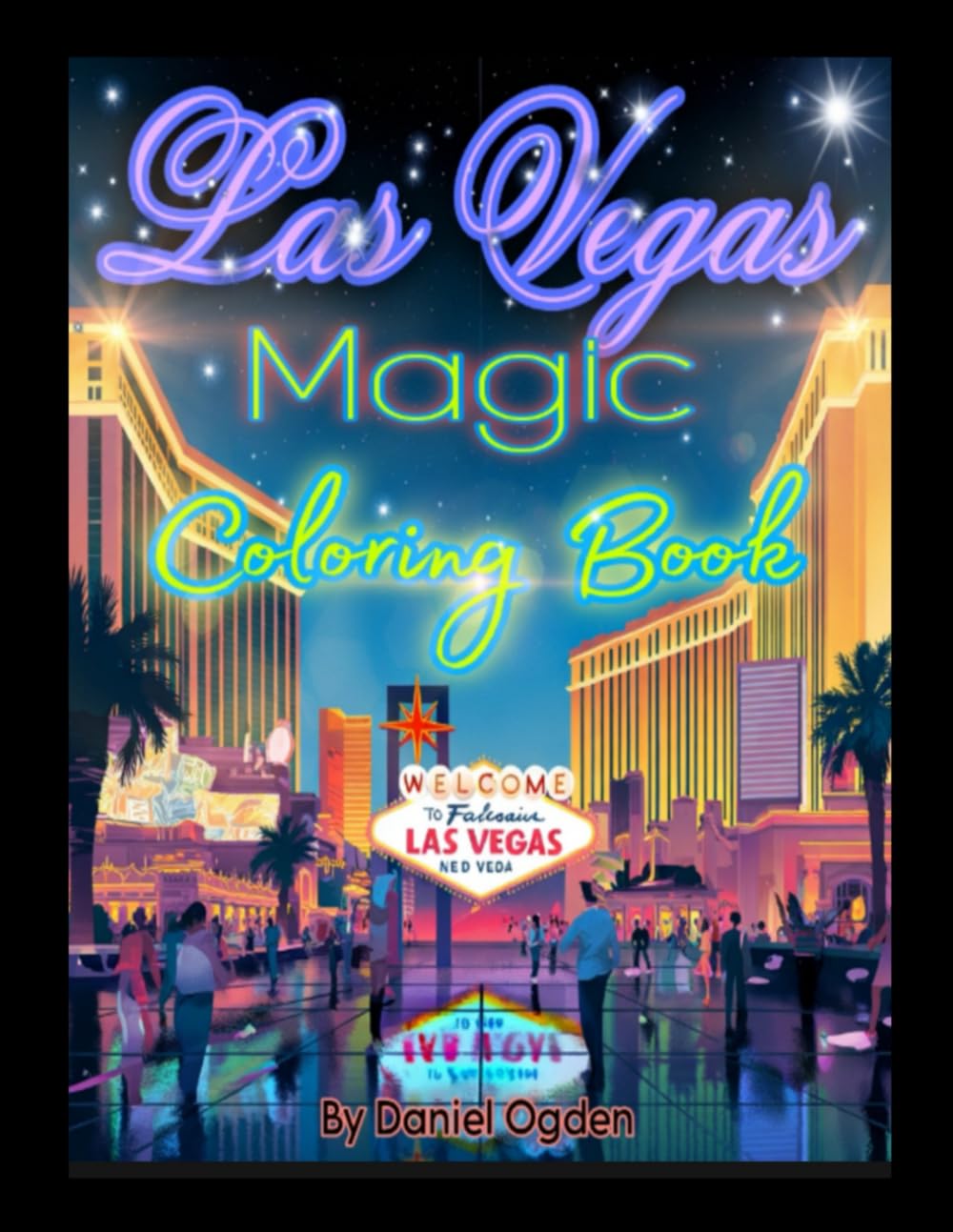 Las Vegas Magic Coloring Book
