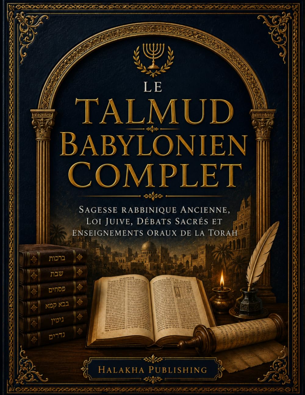 Le Talmud Babylonien Complet: Sagesse rabbinique ancienne, loi juive, débats sacrés et enseignements oraux de la Torah