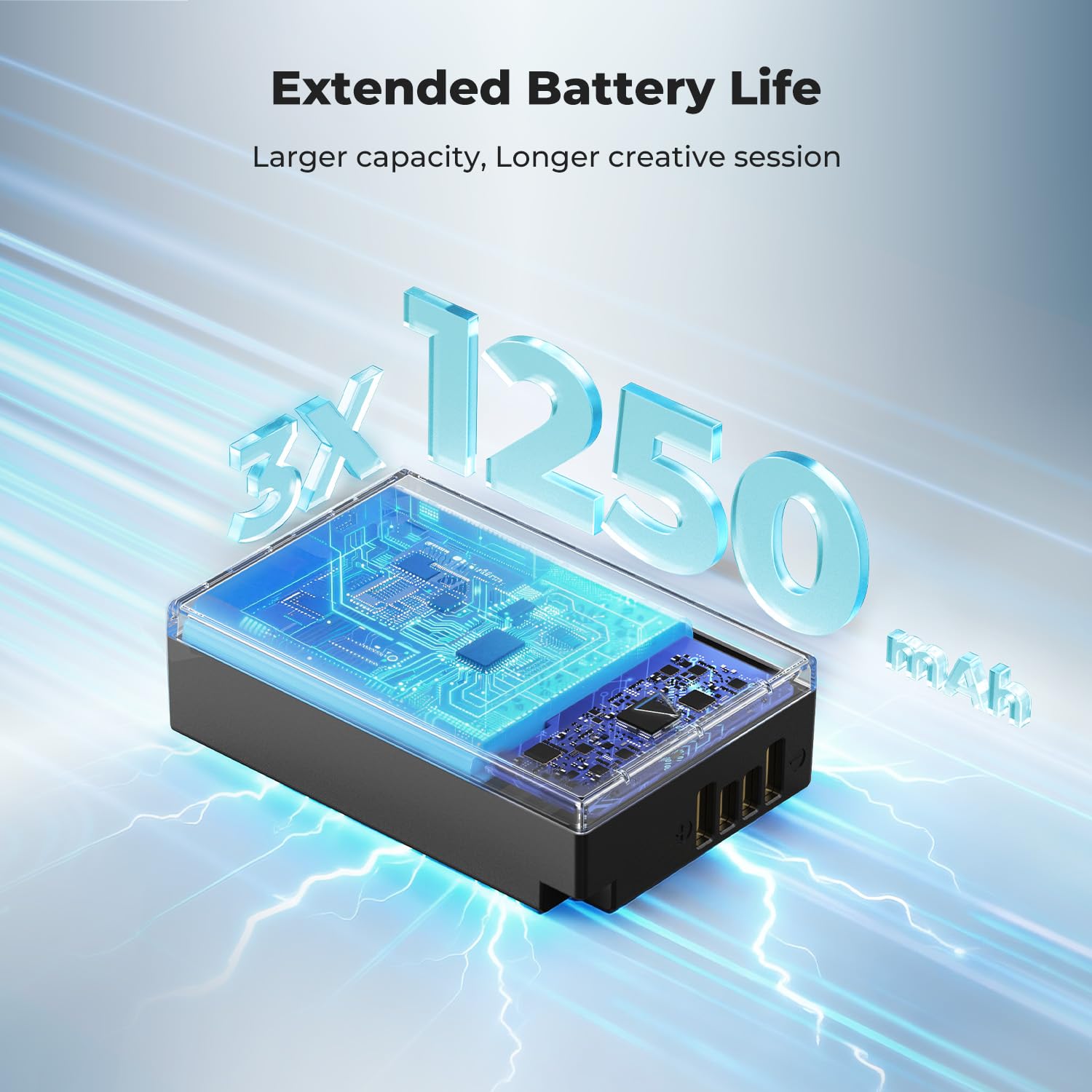 K&F Concept 3-Pack LP-E17 Battery and Upgraded 3-Slot LCD Charger for Canon EOS R100 R50 RP R10 R8, Rebel T8i T7i T6i T6s SL2 SL3 EOS M3 M5 M6 200D 77D 750D 760D 800D 8000D Camera