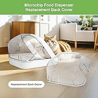 Vista 4 de Cubierta trasera para alimentador automático de mascotas con microchip: evita que las mascotas obstinadas tomen alimentos de la parte posterior