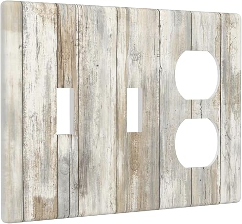 Miniatura 44 de Placa Decorativa de Pared Beige Boho de Mediados de Siglo Sol Abstracto 1-Gang Retro Años 70 Arte Geométrico Moderno con Arco Eléctrico Interruptor