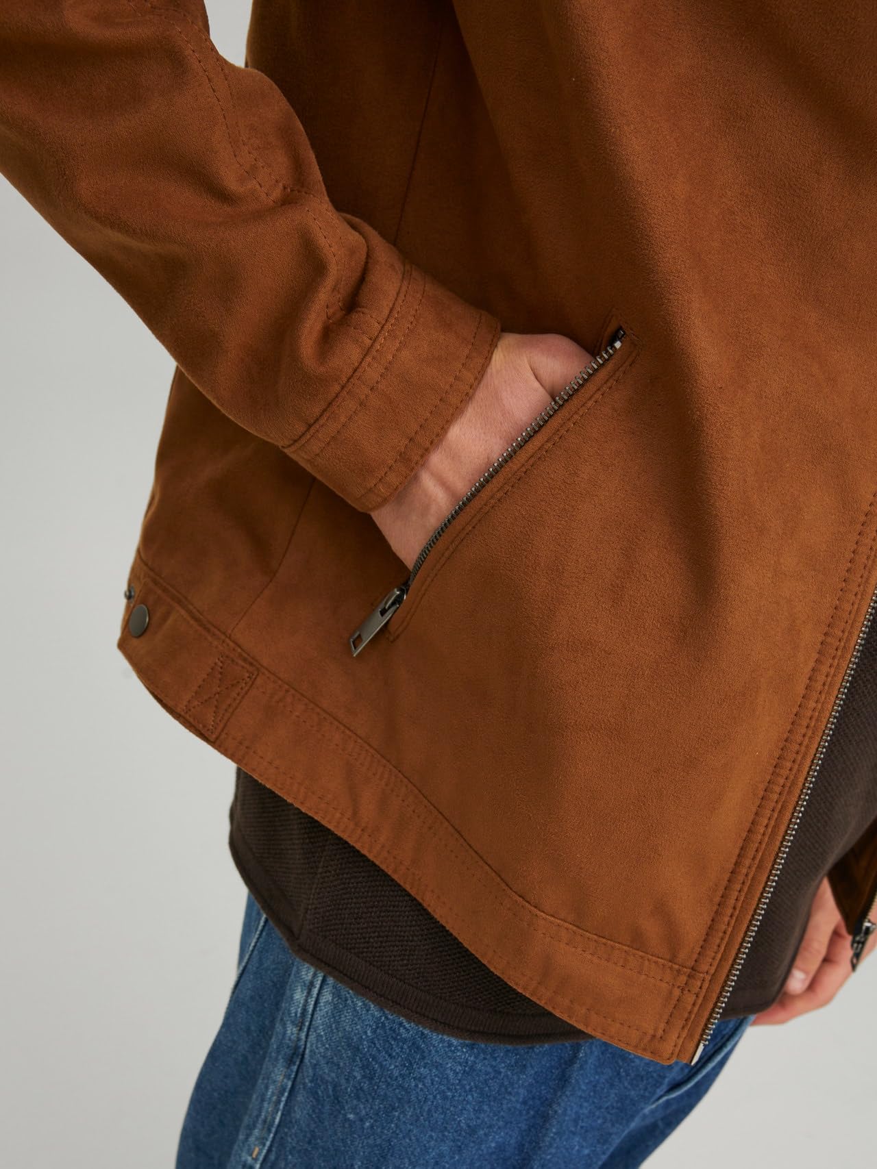 JACK & JONES Faux Suede Jacket Faux Suede Jacket