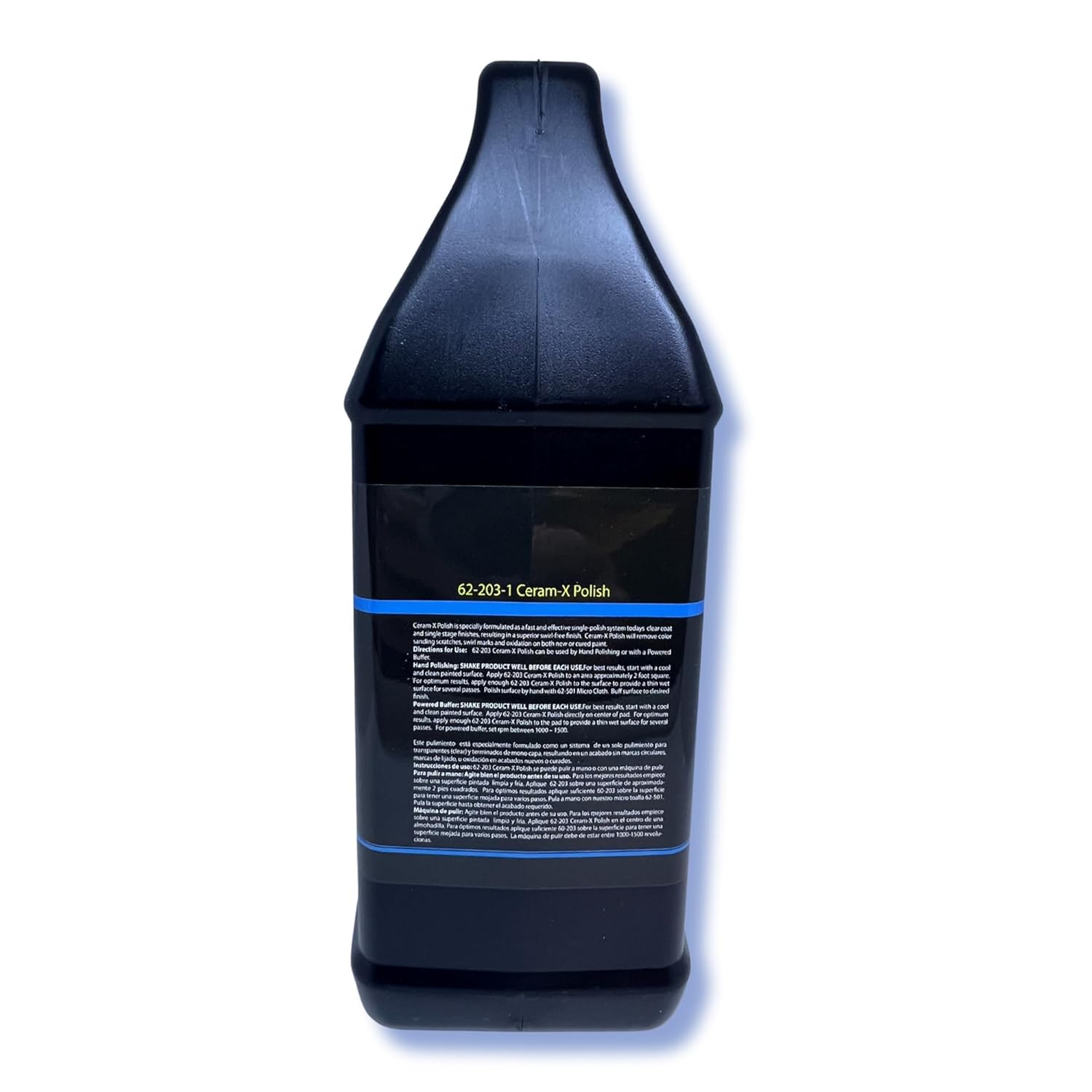 CSI Ceram-X Car Polish (1 Gallon)| The Original Single Product Polish | One-Step Paint Correction to High-Gloss Finish | Water Based Formulation | Filler-Free | Body Shop Safe