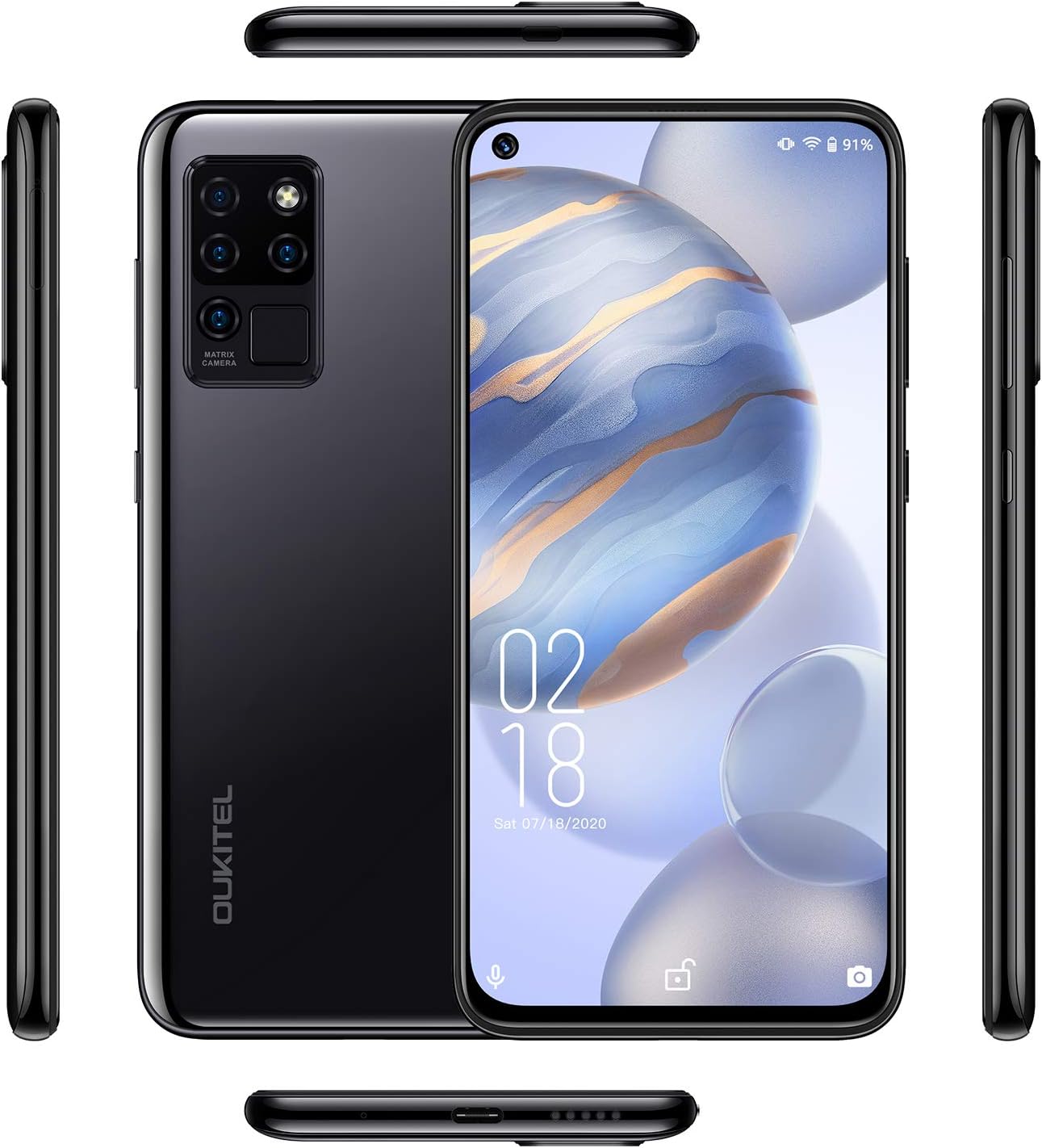 OUKITEL C21 Pro Smartphone 6.39 Android 11 Téléphone 4 Go 64 Go Telephone Portable Débloqué