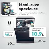 DISHWASHER 15 CUTLERY 46DB BLACK CLASS C - 3
