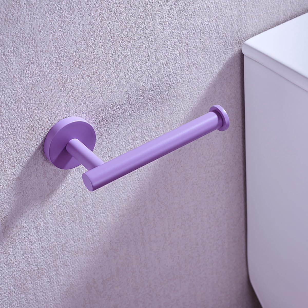 White Toilet Roll Holder Bathroom Toilet Paper Holder Wall-Mounted TP Toilet Tissue Holder — Amazon image 13