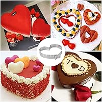 Vista 7 de Anillo de acero redondo multiusos, anillo para molde de pastel, anillo ajustable para hornear, regalos funcionales de alta calidad para hornear