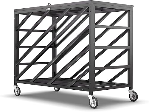 Miniatura 5 de Murray Sporting Goods Armario portátil de almacenamiento de pelotas de alta calidad Carrito de almacenamiento de baloncesto, voleibol, pelota de