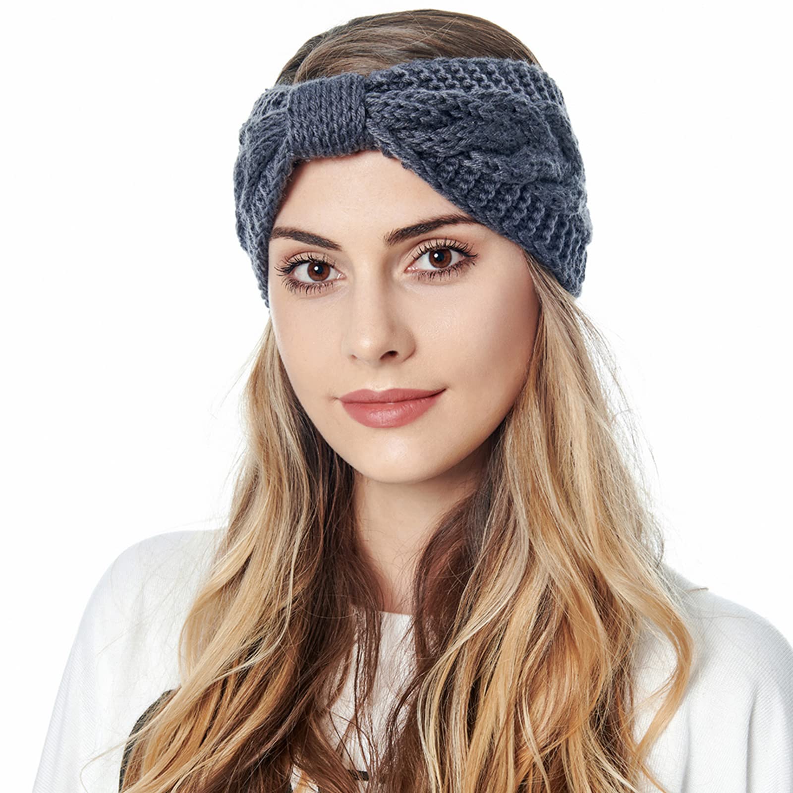 13 Pieces Women Ear Warmer Winter Knitted Headband Women main image 4