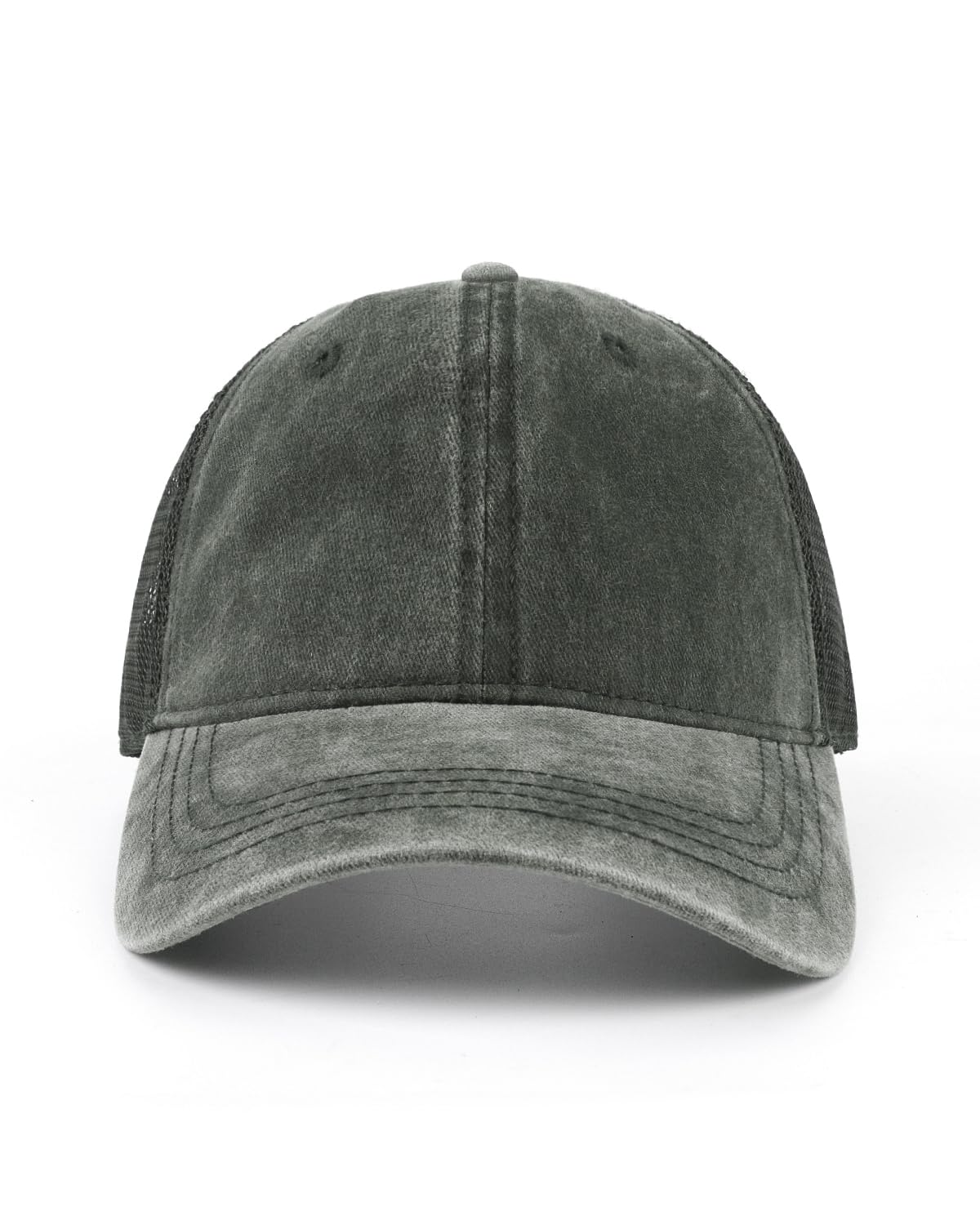 Zylioo XXL czapka typu trucker oversize, regulowana czapka z siateczką, miękka czapka do biegania dla dużych głów