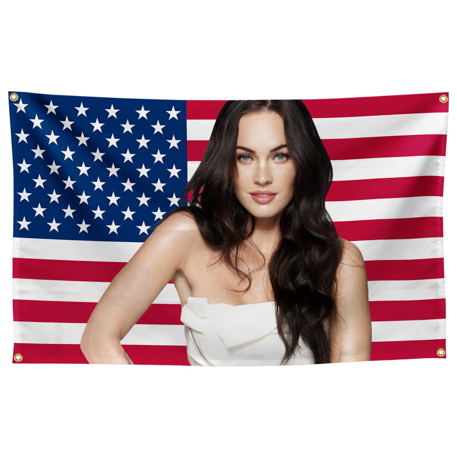 PaGef Sexy Megan Tapestry Fox Tapestries 3X5 FT Double Stitched For Dorm Bedroom Living Room Home Decorations