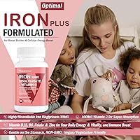 Vista 3 de Bisglicinato Hierro + Magnesio con Vitaminas 180 Cápsulas