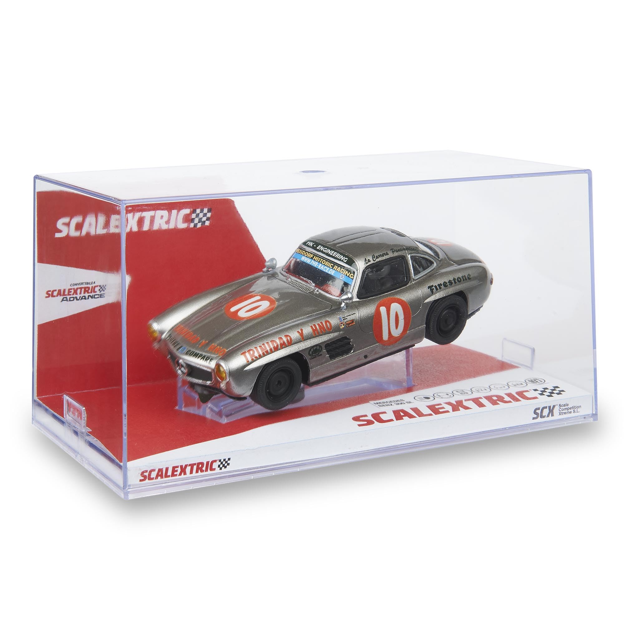 SCALEXTRIC - Vehículo de Carreras Original - Coche Slot - Escala 1:32 (Mercedes-Benz 300 SL Coupé - Panamericana) — view 2