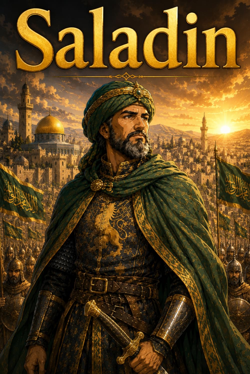 Saladin: Crusades Leadership Courage Learning Biography (Icons of History Manga)