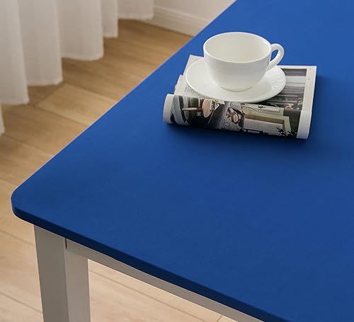 Miniatura 143 de Wolkemer Mantel cuadrado ajustable de elastano elástico negro para mesa de cóctel, borde elástico, para comedor, boda, fiesta, picnic, 34 x 34