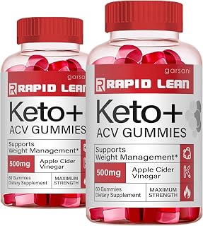 Rapid Lean Gummies - Rapid Lean Keto ACV Gummies (2 Pack, 120 Gummies)