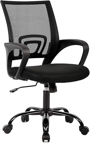 Silla ergonómica de oficina, silla de escritorio para el hogar, silla de computadora de malla para juegos, con respaldo lumbar, apoyabrazos,