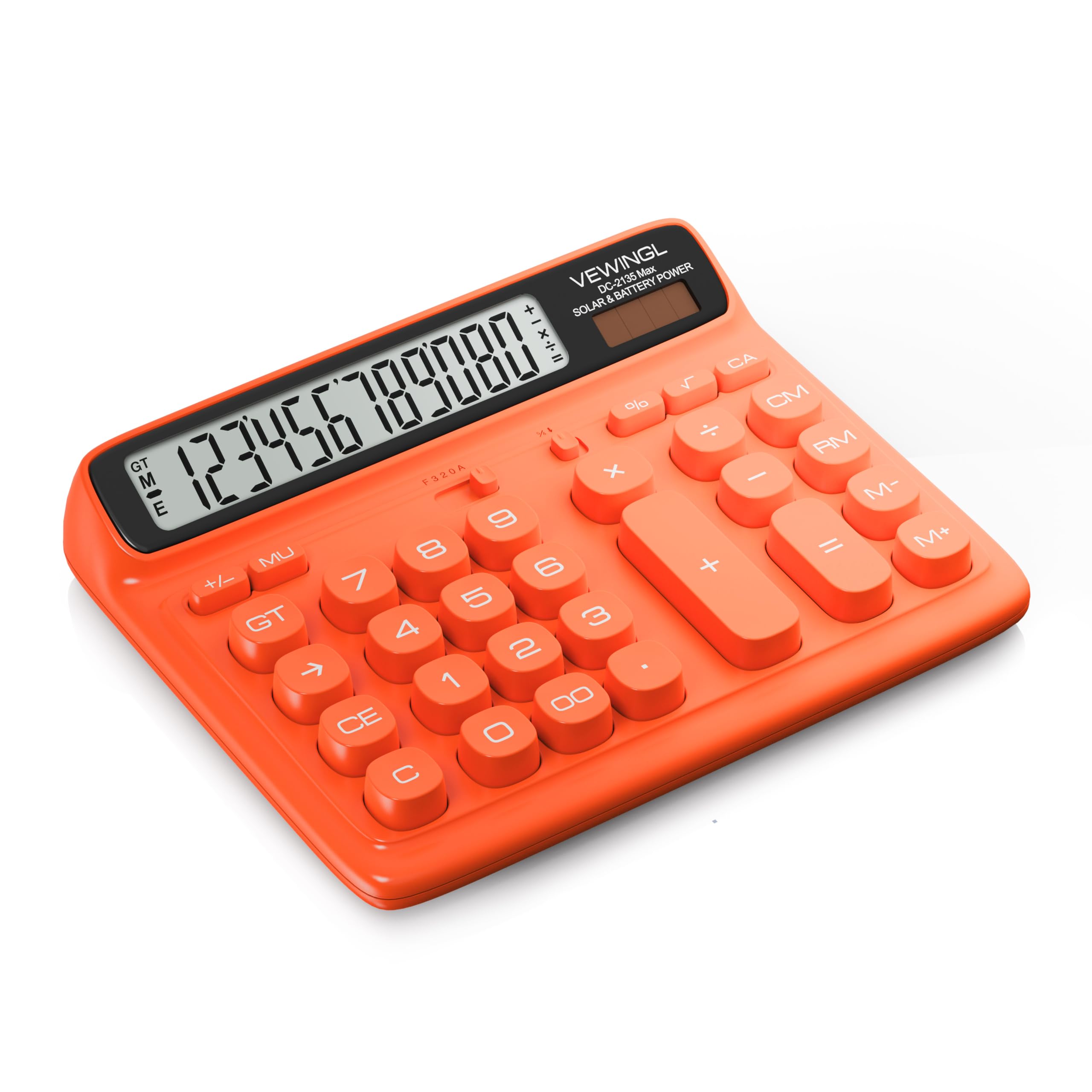 VEWINGL Office Desktop Calculator, 12-Digit Large HD LCD and Big Buttons