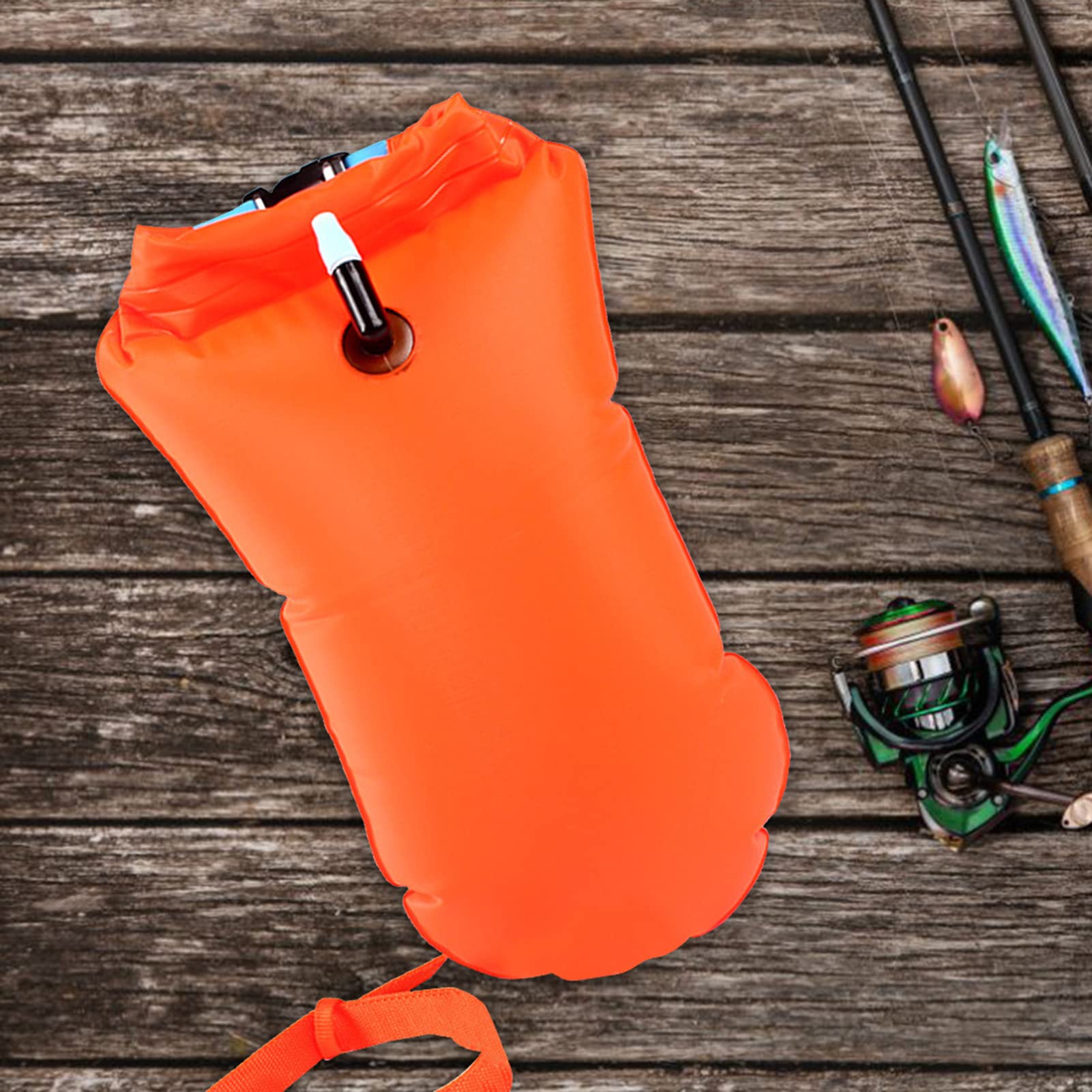 2 Stück Aufblasbare Kajak Schwimmhilfen - Sicherheits-Taschen Für Kanu & Schlauchboot