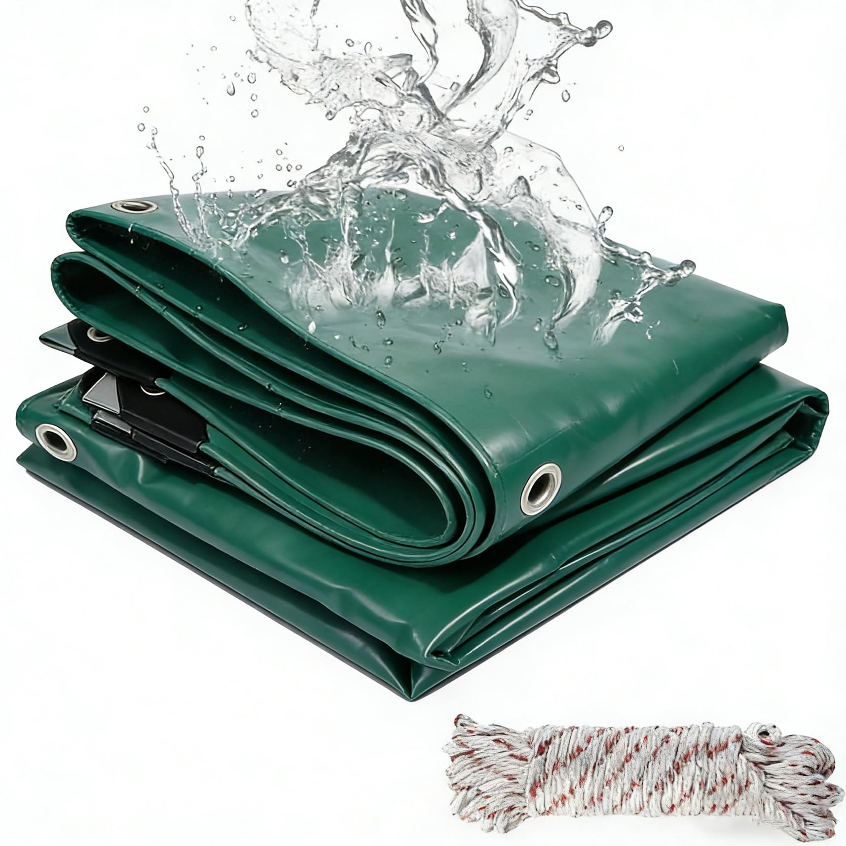 Lona de protección impermeable de alta resistencia estructural contra el deterioro por rayos UV