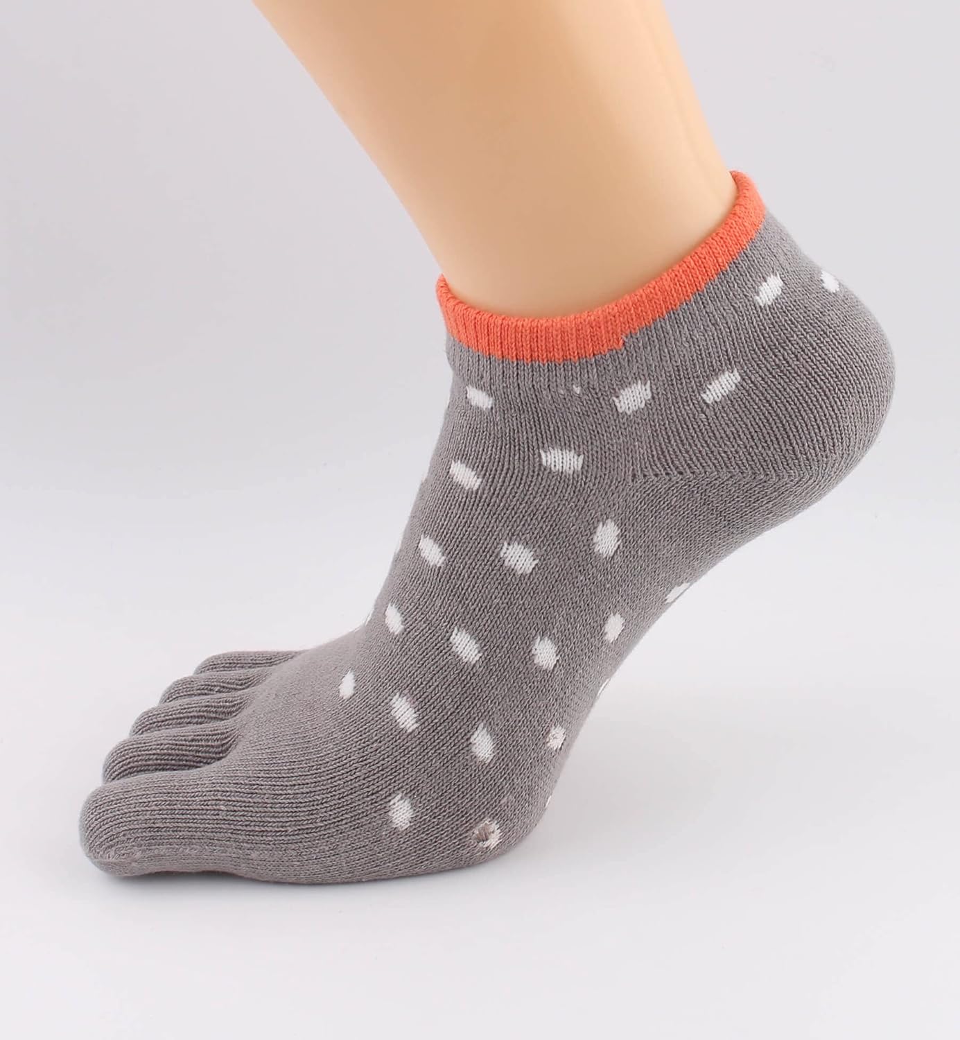 Women's Low Cut Toe Socks Ankle Cotton Running Socks(Pack of 5/6) - Image 9
