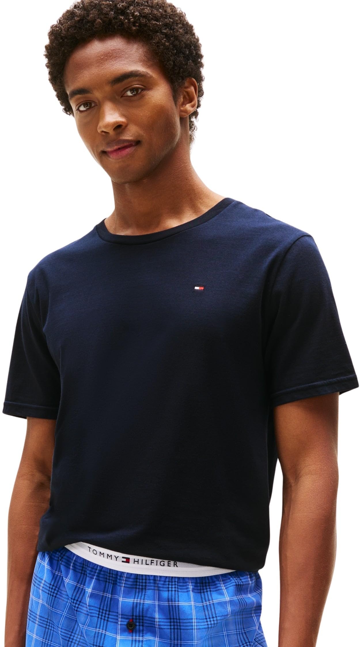 Tommy Hilfiger Camisetas de Manga Corta Pack de 2 Hombre Slim Fit
