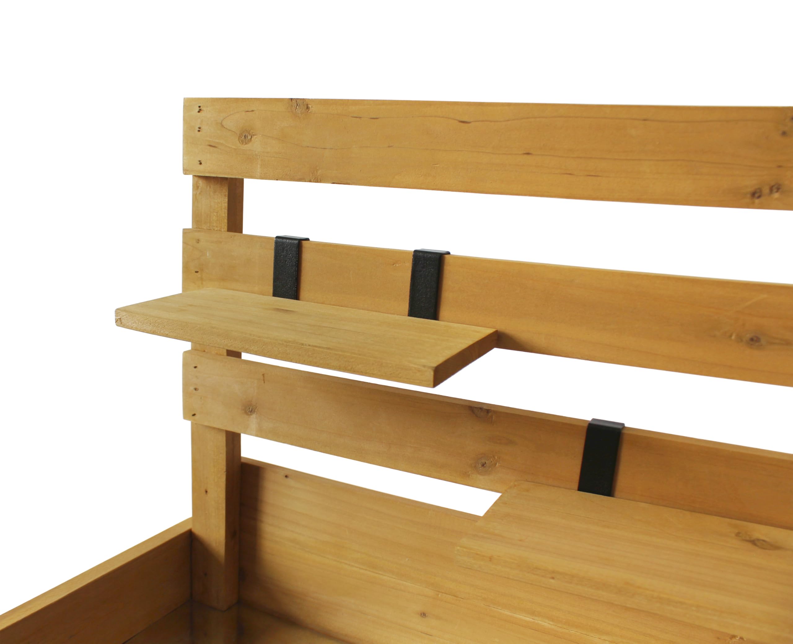 VegTrug® Mesa de Cultivo 100% Madera certificada FSC, 81 x 56 x 125 cm, Color Natural