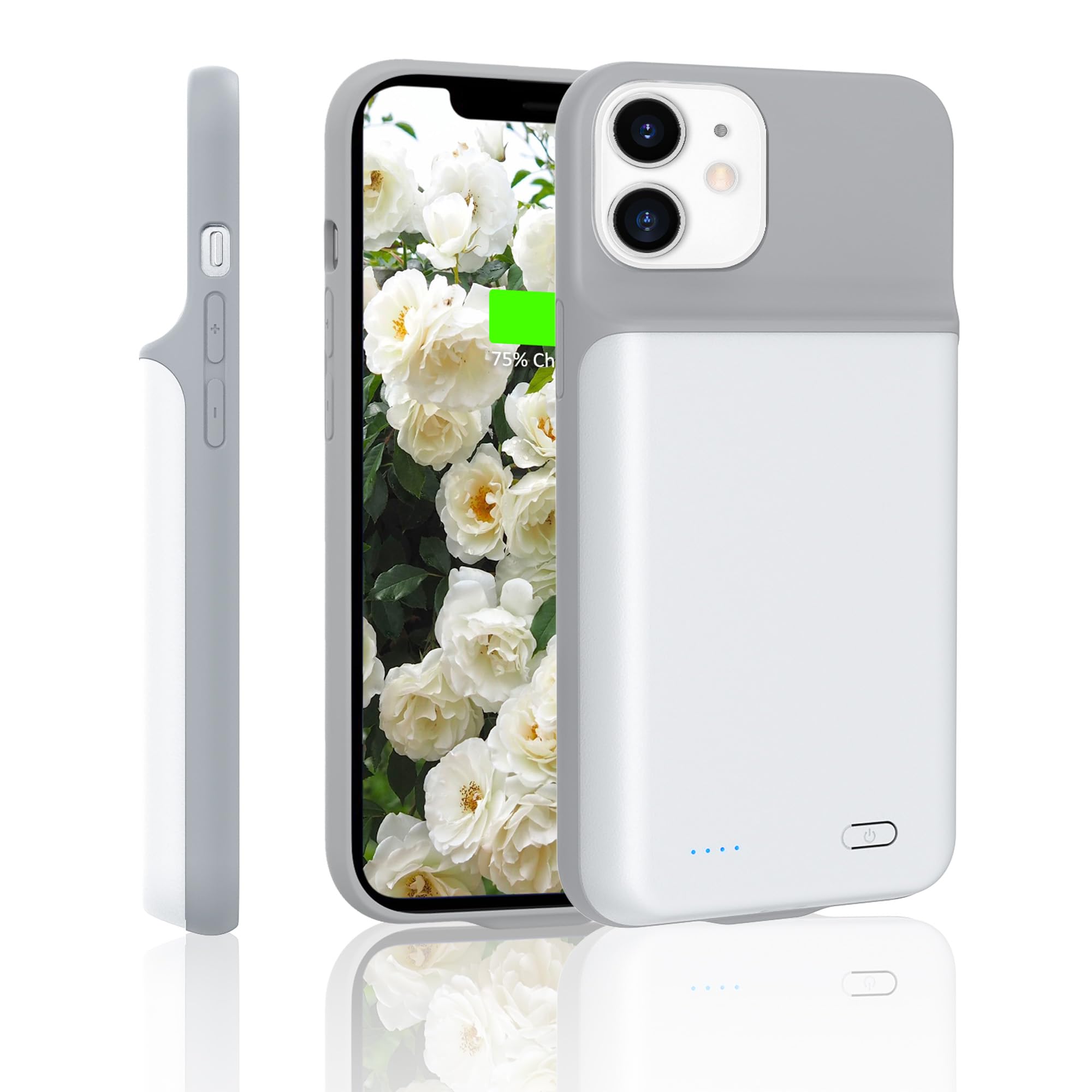 iPhone 12pro ホワイト バッテリー86% ケース2個 ガラスフィルム付き