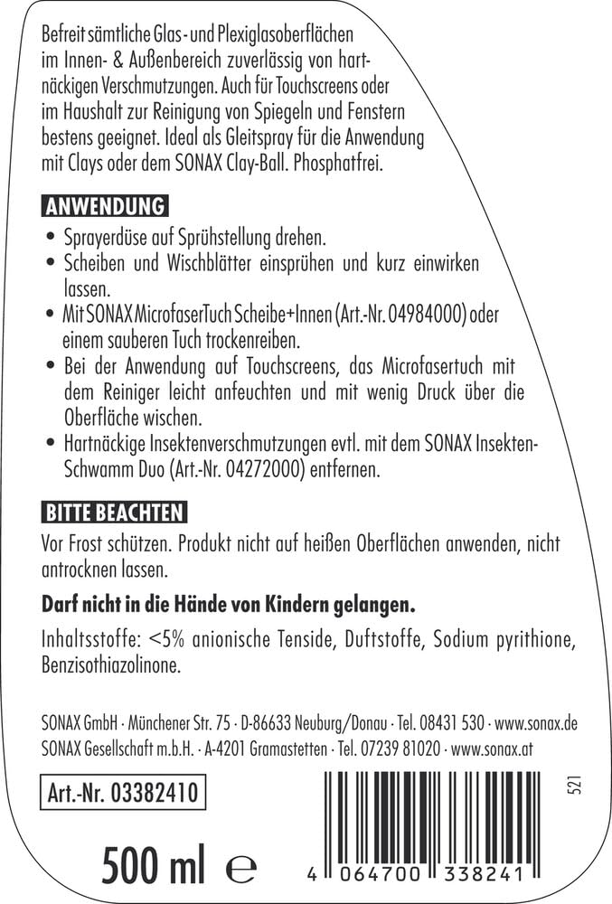 SONAX InnenraumPflegeset | Zur kompletten Reinigung und Pflege des Fahrzeuginnenraums.
