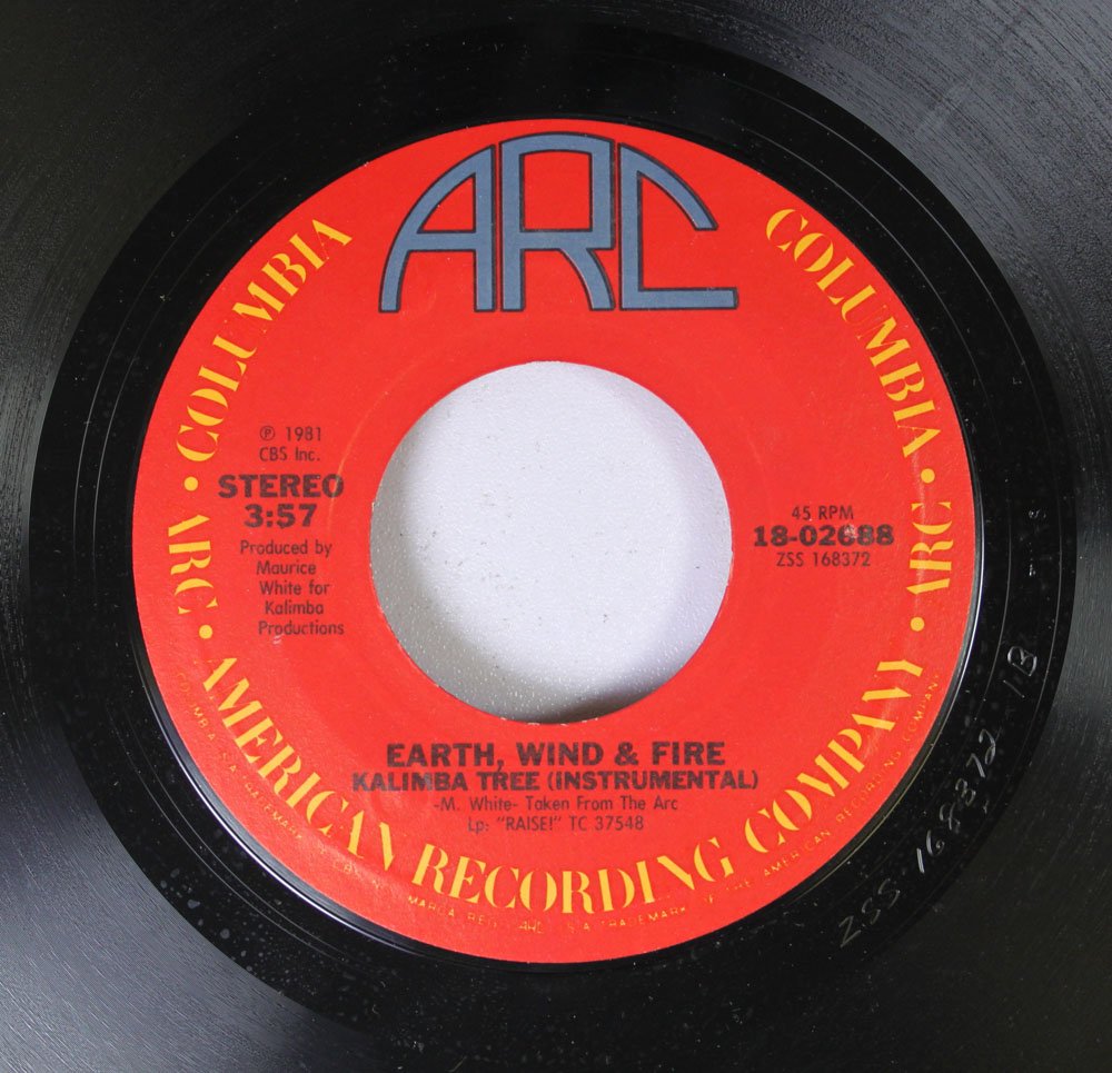 Earth, Wind, & Fire 45 RPM Kalimba Tree / Wanna Be With You