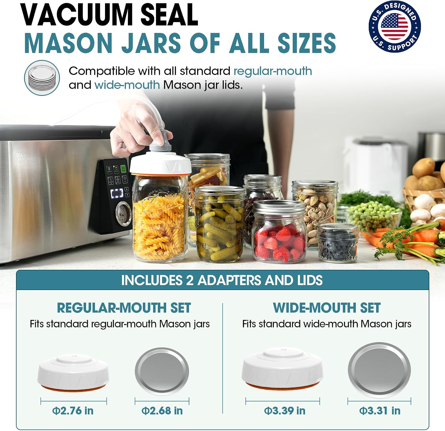 Vesta Precision 12” Chamber Vacuum Sealer, 8.1Qt chamber, Auto Vacuum Time photo 7