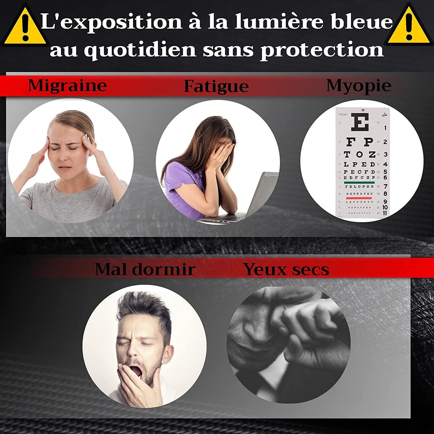LIMINI-Occhiali anti luce blu e UV per uomo e donna, blu Light Blocking Glasses, occhiali GAMING o lavoro, vetro senza correzione, accessori di protezione per schermi PC/telefono/console.