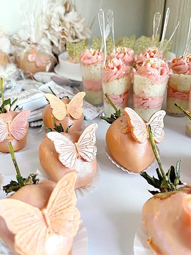 Miniatura 7 de 2 moldes de silicona de mariposa, mini fondant de mariposa para bricolaje, chocolate, dulces, pudín, pasta de goma, cupcake, decoración de pasteles,