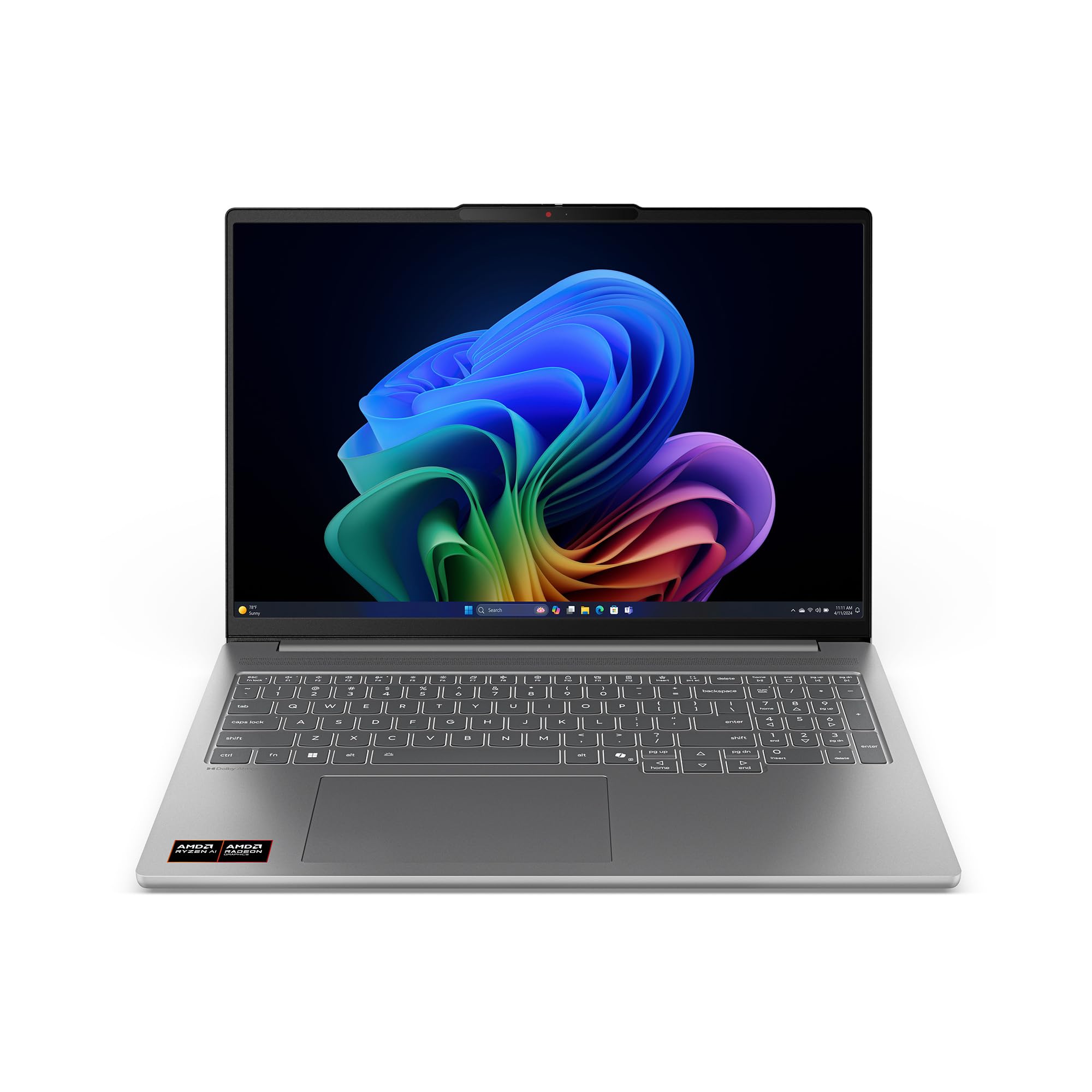 IdeaPad Pro 5-2025 - 16" OLED 2880 x 1800 120Hz Display - 16GB Memory - 1 TB Storage - Ryzen AI 7 350 - NVIDIA GeForce RTX5050 - Windows 11 Home - Luna Grey