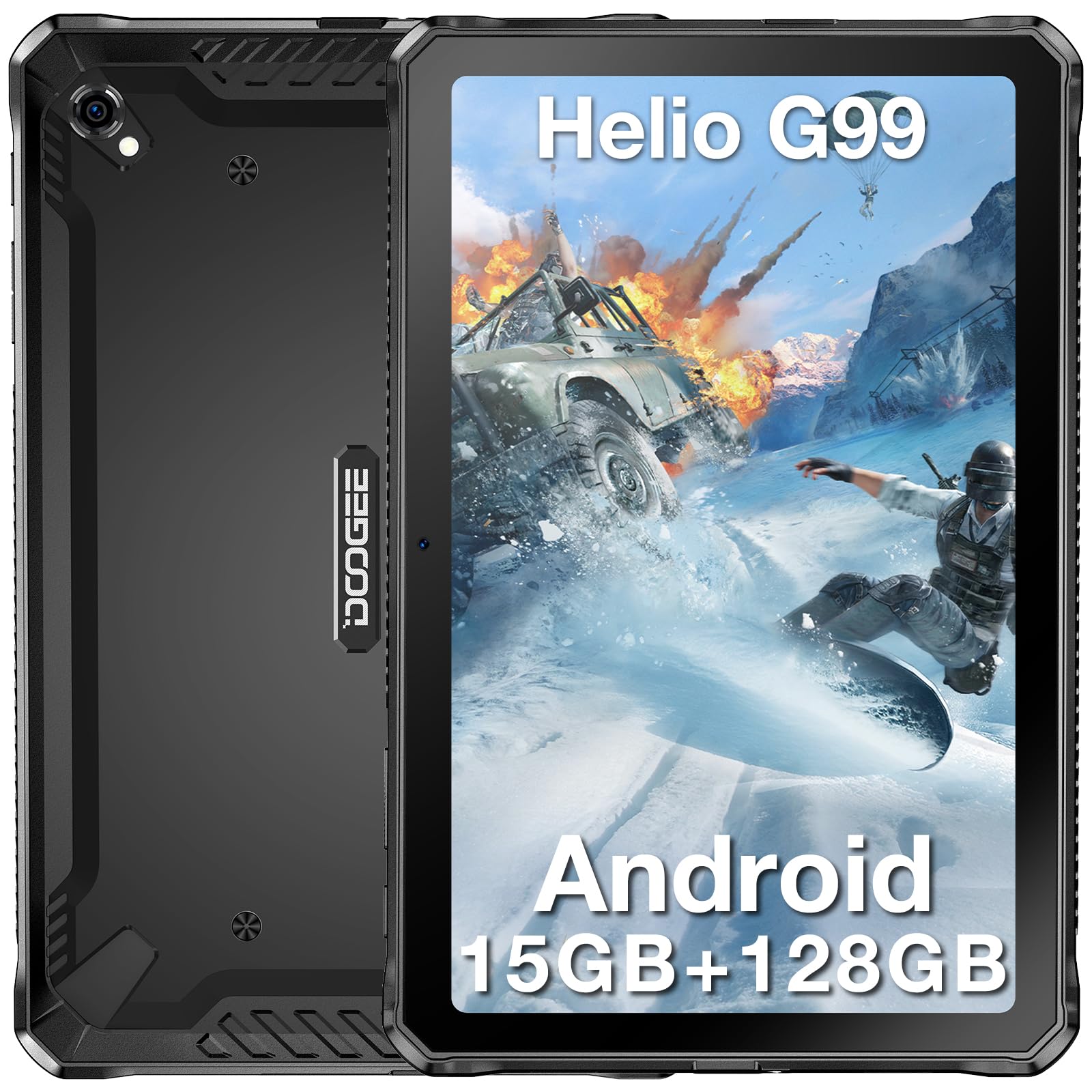 Amazon.co.jp: DOOGEE R10 防水 タブレットAndroid 13、頑丈な 