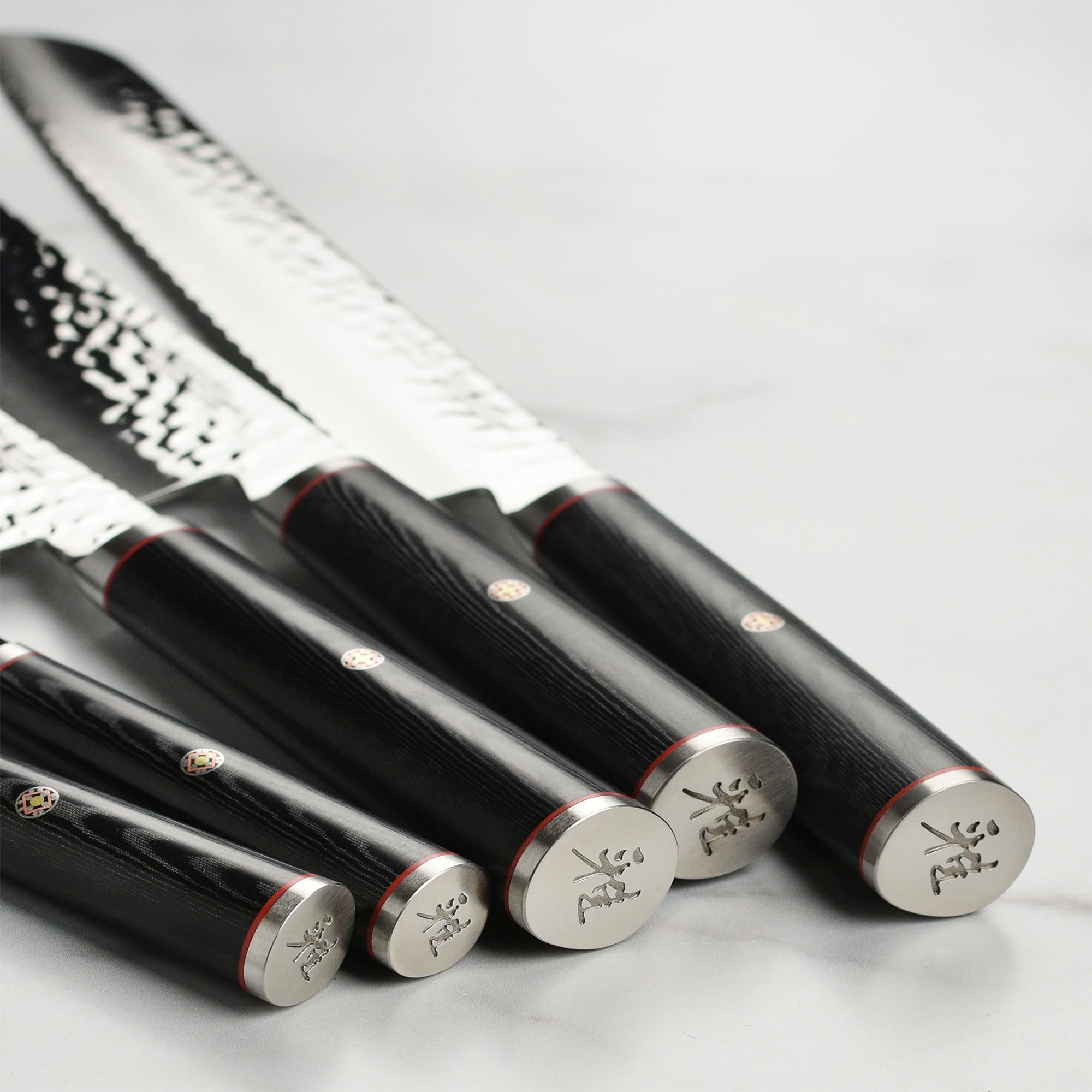 Amazon.com: Miyabi Mizu SG2 Knife Set, 7 Piece with Bamboo Block