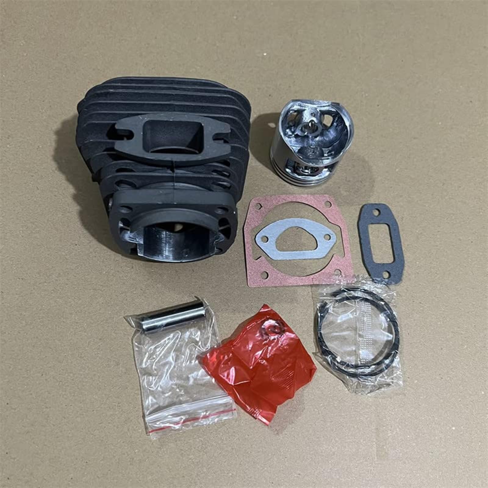 1 zestaw zestaw uszczelek pierścienia tłokowego cylindra 46mm, do części do pił łańcuchowych ZOMAX, ZM4600 4600 58cc Zestaw podkładek łożysk igiełkowych