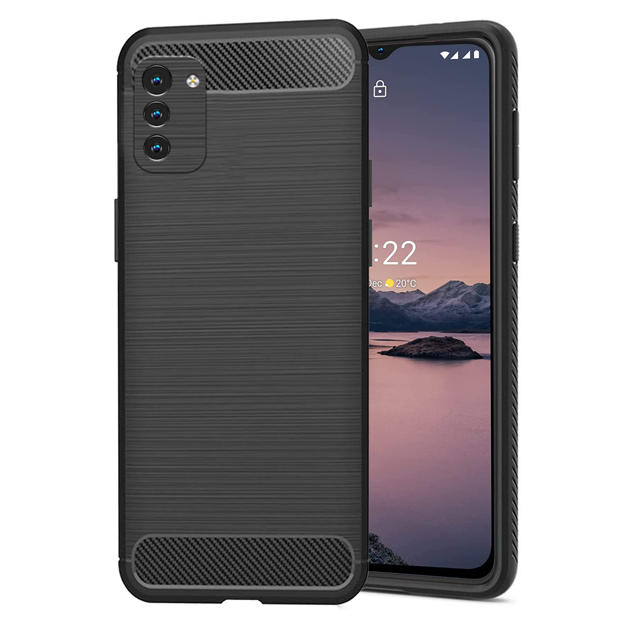 Knotyy Nokia G21 Back Cover | Hybrid Shock Proof Case Cover| Matte Soft Silicon Flexible | Back Cover for Nokia G21 (Black) (B0C24FD1HF) Amazon Price History, Amazon Price Tracker
