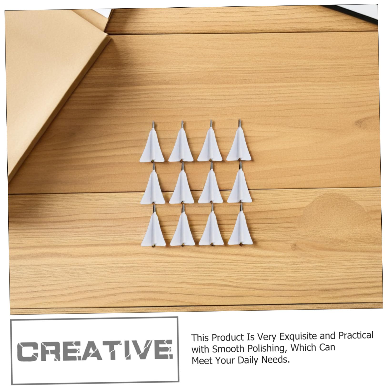 Punaises D’Avion 12 Pcs, Punaises Compactes Multifonctions en Plastique Léger, Goupilles Pratiques pour Tableau de Liège, Bureau et Usage Quotidien, Accessoires de Marquage