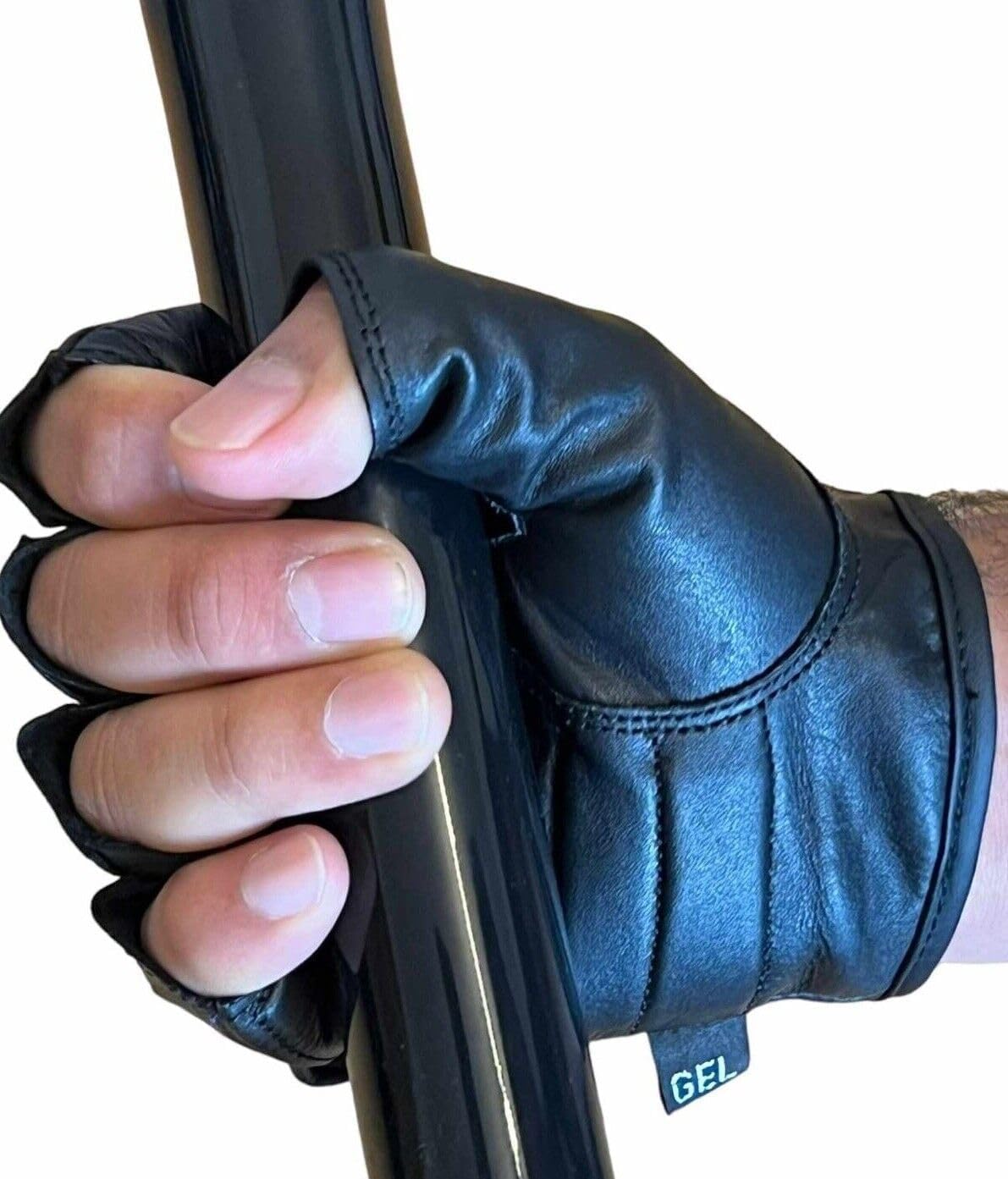 Gants sans doigts | Gants de moto en cuir sans doigts pour homme et femme | Gants de cyclisme sans doigts | Gants de sport, gants de fitness Gants également pour VTT