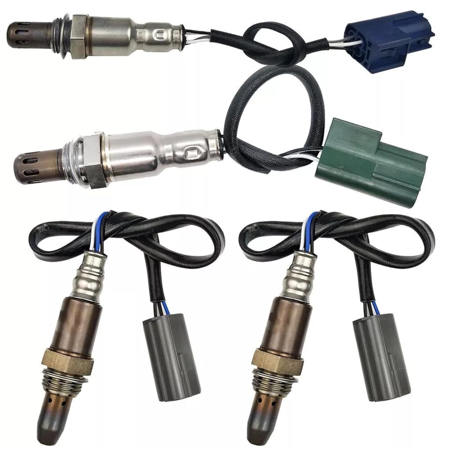 Photo 1 of SDYYDS 4PC Upstream & Downstream Oxygen O2 Sensor fit for Nissan 2007 Pathfinder Frontier Xterra 4.0L 234-9072 * 2 234-4297 234-4313