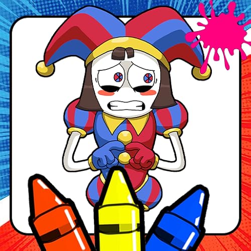 Digital Circus coloring game