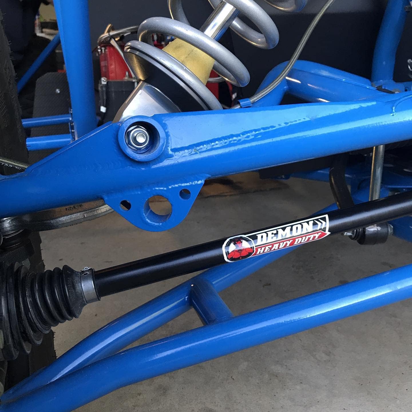 Demon Powersports Rear Left/Right Heavy Duty Axle (2006-19) Suzuki KingQuad 450/500/700/750, Made of 4340 Chromoly Steel, Dual Heat Treated High Strength, Wider Angles OEM: 64901-31G41, 64901-31G31